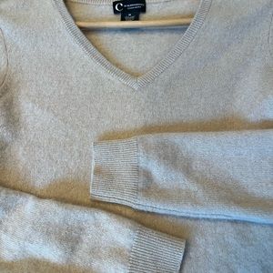 C By Bloomingdale’s Cashmere Sweater V-Neck Size M